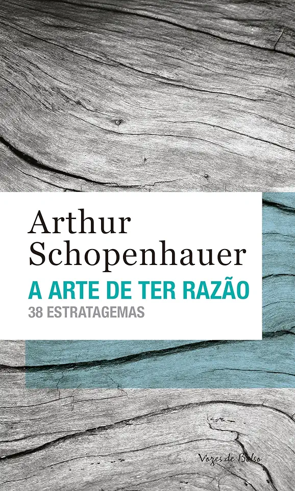 Capa do Livro A Arte De Ter Razao - Schopenhauer Arthur