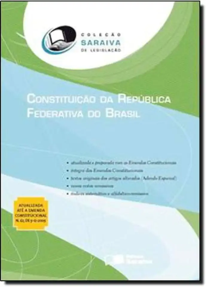 Capa do Livro Constituição da República Federativa do Brasil - Antonio Luiz de Toledo Pinto