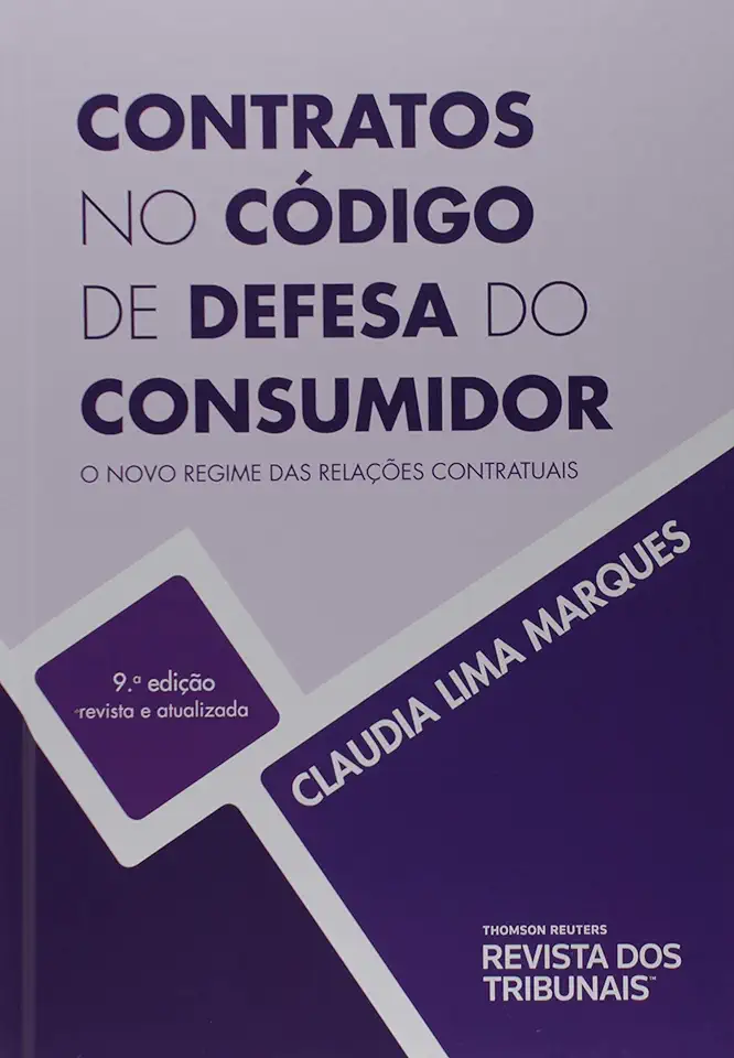 Capa do Livro Contratos no Código de Defesa do Consumidor - Claudia Lima Marques