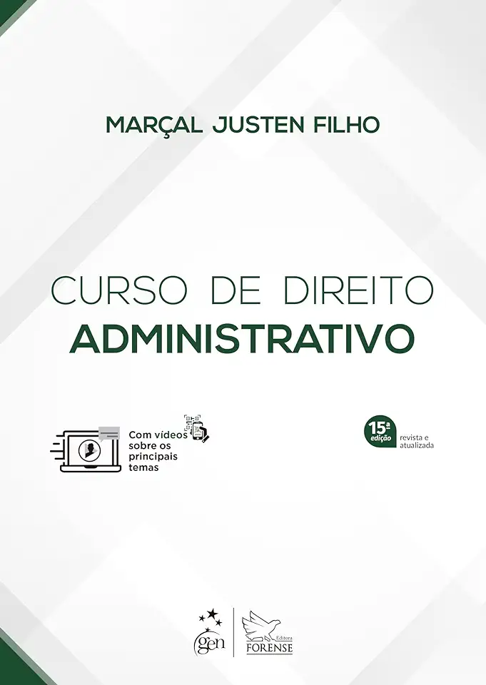 Capa do Livro Curso de Direito Administrativo - Marçal Justen Filho