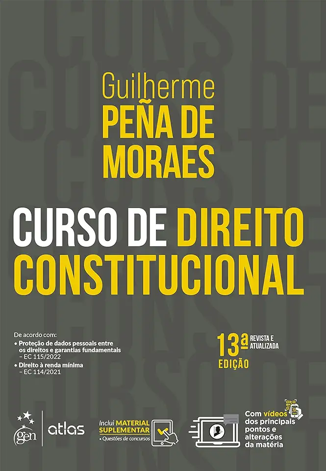 Curso de Direito Constitucional - Guilherme Peña de Moraes