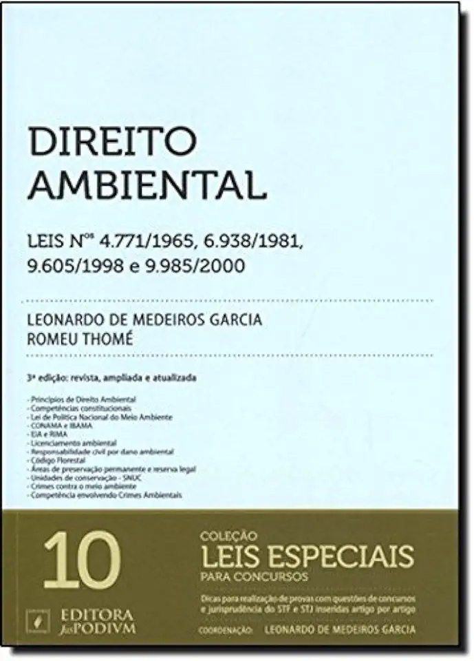 Direito Ambiental - Leonardo de Medeiros Garcia, Romeu Thomé