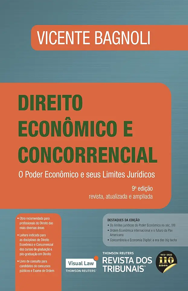 Capa do Livro Direito Econômico - Vicente Bagnoli