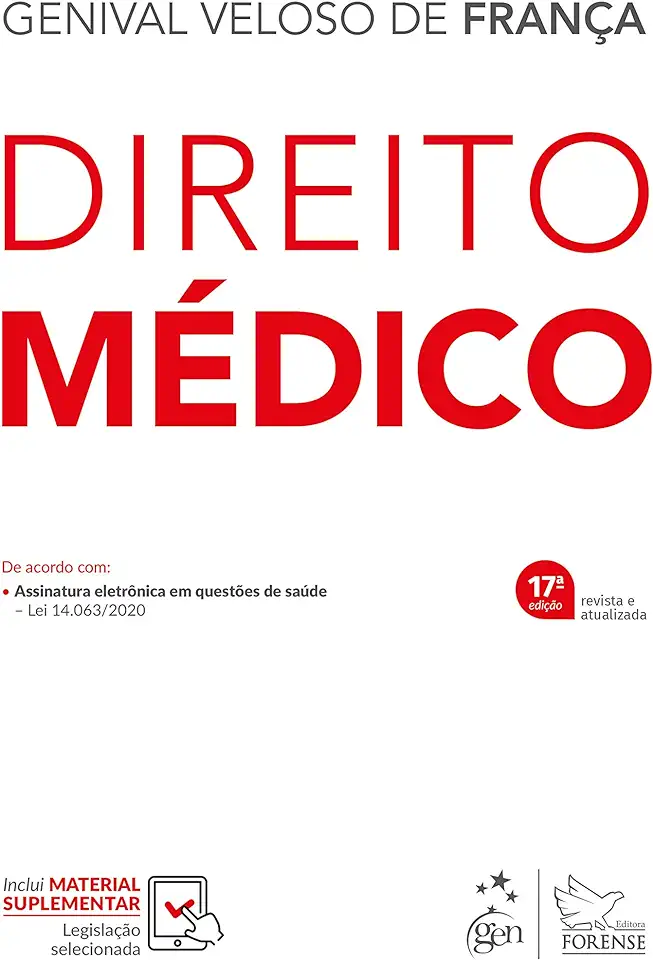 Capa do Livro Direito Médico - Genival Veloso de França