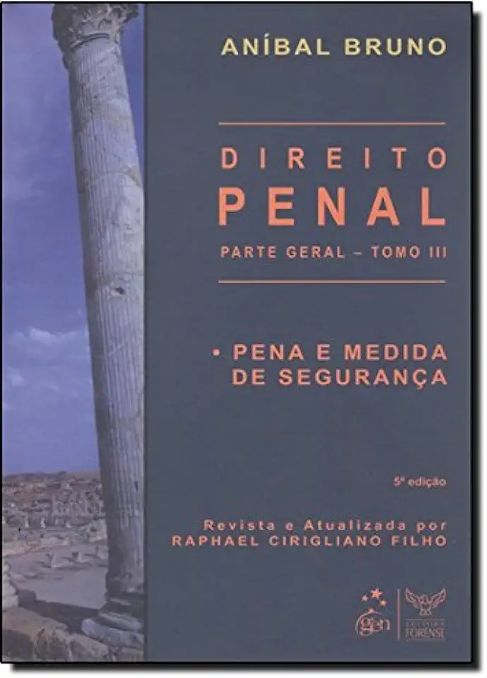 Capa do Livro Direito Penal - Anibal Bruno