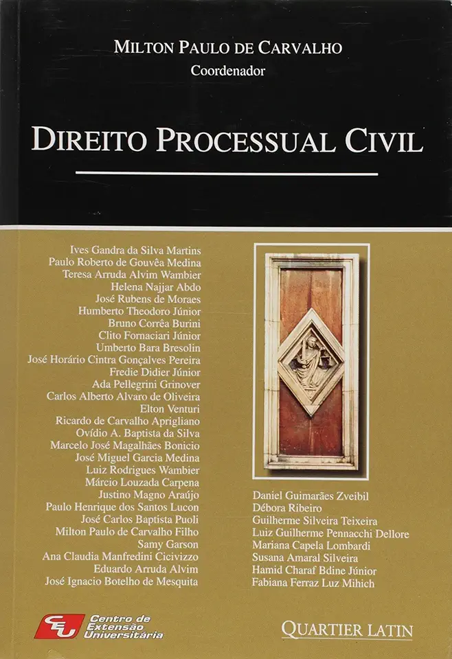 Capa do Livro Direito Processual Civil - Milton Paulo de Carvalho