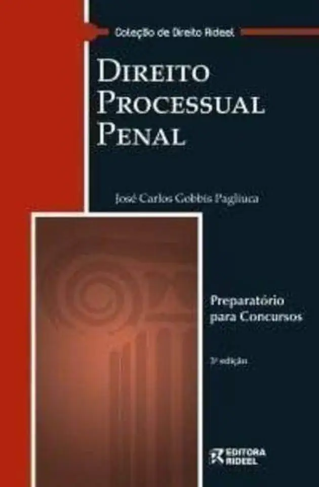 Capa do Livro Direito Processual Penal - José Carlos Gobbis Pagliuca