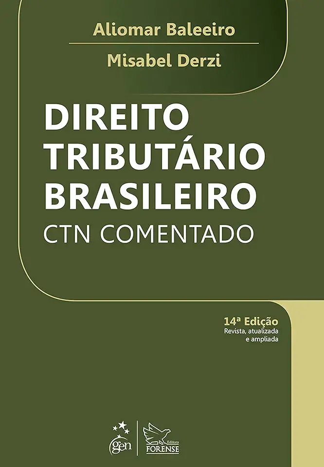 Capa do Livro Direito Tributário Brasileiro - Aliomar Baleeiro