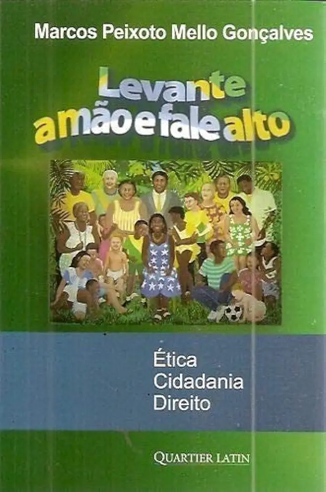 Capa do Livro Levante a Mão e Fale Alto - Marcos Peixoto Mello Gonçalves