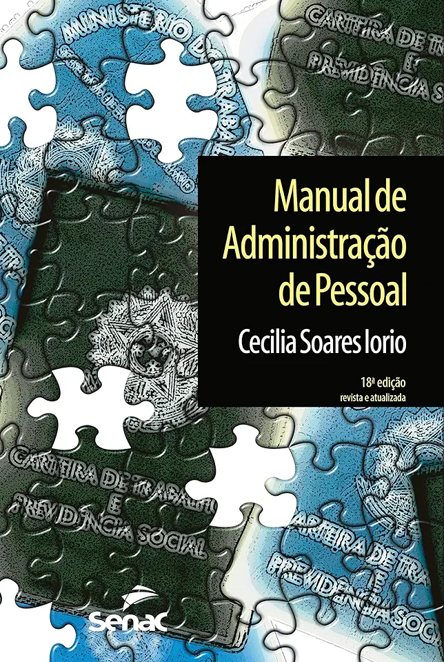 Capa do Livro Manual de Administração de Pessoal - Cecilia Soares Iorio