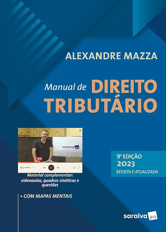 Capa do Livro Manual de Direito Tributário - Alexandre Mazza