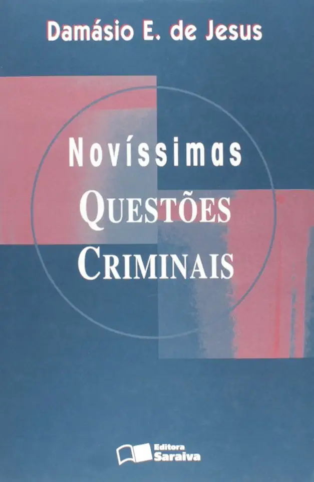 Capa do Livro Novíssimas Questões Criminais - Damásio E. de Jesus