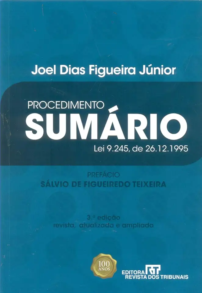 Capa do Livro Novo Procedimento Sumário - Joel Dias Figueira Júnior