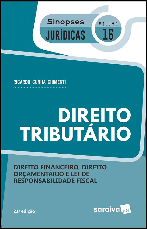 Capa do Livro Sinopses Jurídicas 16 - Direito Tributário - Ricardo Cunha Chimenti