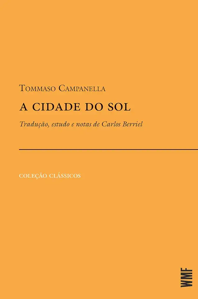 Capa do Livro A Cidade do Sol - Tommaso Campanella