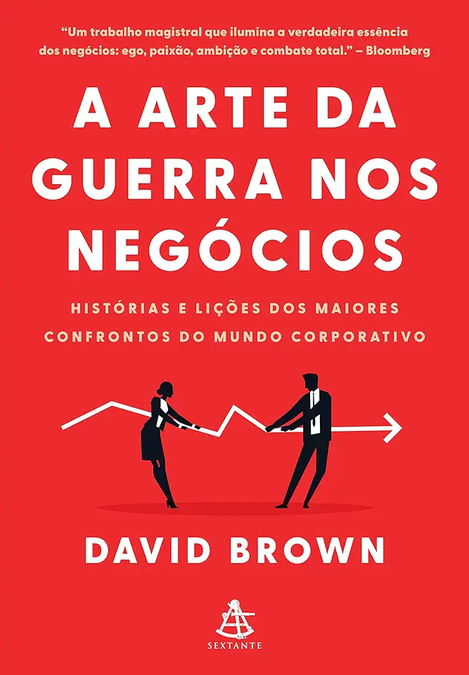 Capa do Livro A arte da guerra nos negócios - David Brown