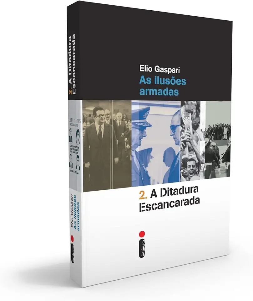 Capa do Livro A Ditadura Escancarada - Elio Gaspari