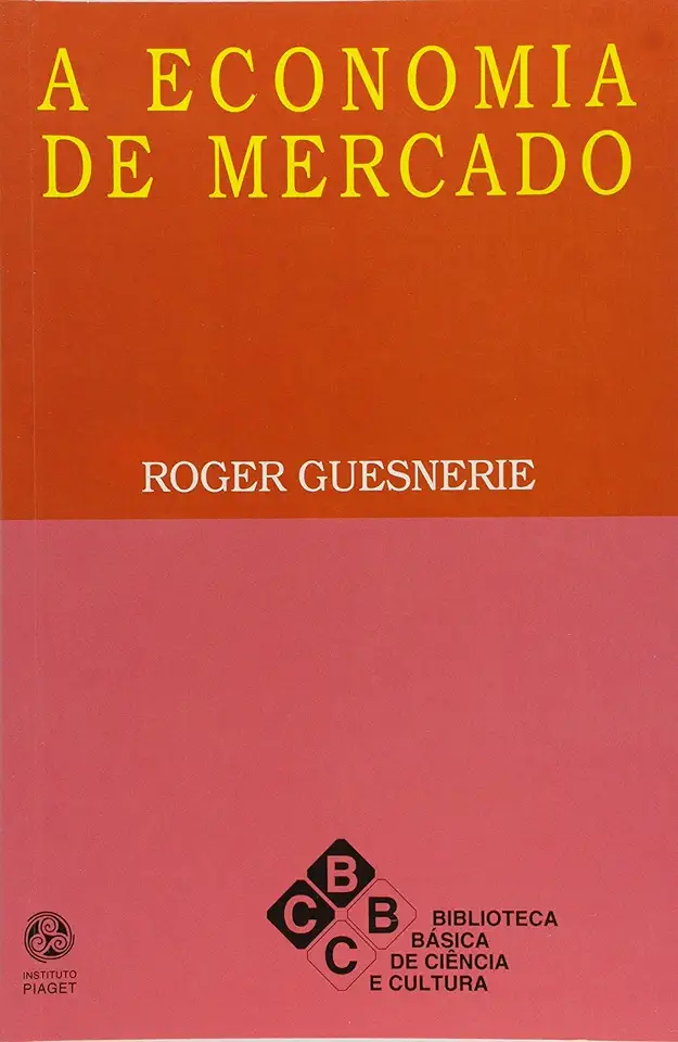 Capa do Livro A Economia de Mercado - Roger Guesnerie