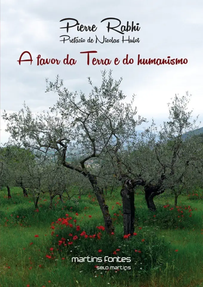 Capa do Livro A Favor da Terra e do Humanismo - Pierre Rabhi