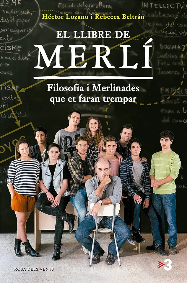 Capa do Livro A Filosofia de Merlí - Rebecca Beltran e Héctor Lozano