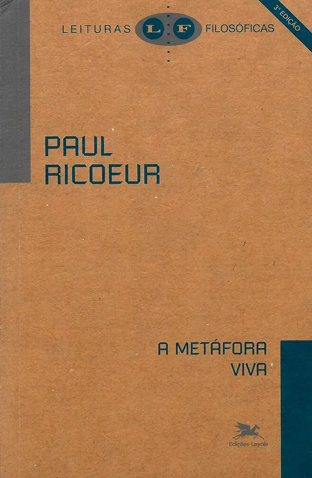 Capa do Livro A Metáfora Viva - Paul Ricoeur