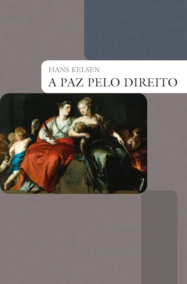 Capa do Livro A Paz pelo Direito - Hans Kelsen