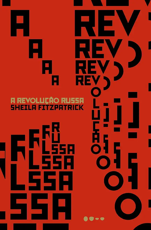 Capa do Livro A revolução russa - Fitzpatrick, Sheila