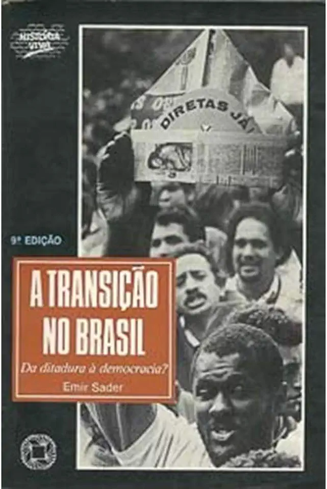 Capa do Livro A Transição no Brasil - da Ditadura à Democracia? - Emir Sader