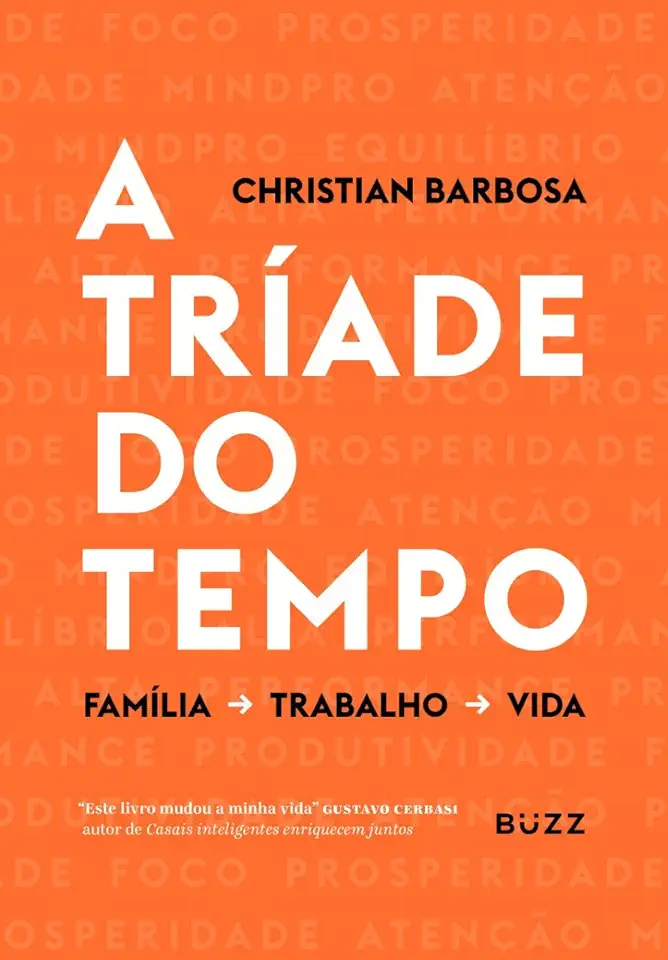 Capa do Livro A Tríade do Tempo - Christian Barbosa