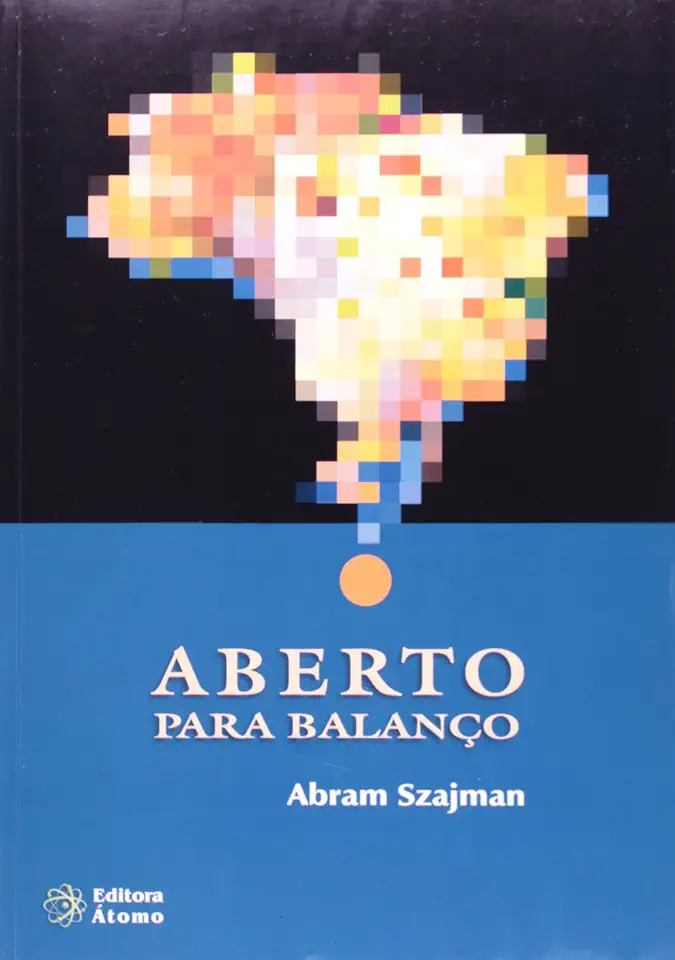 Capa do Livro Aberto para Balanço - Abram Szajman