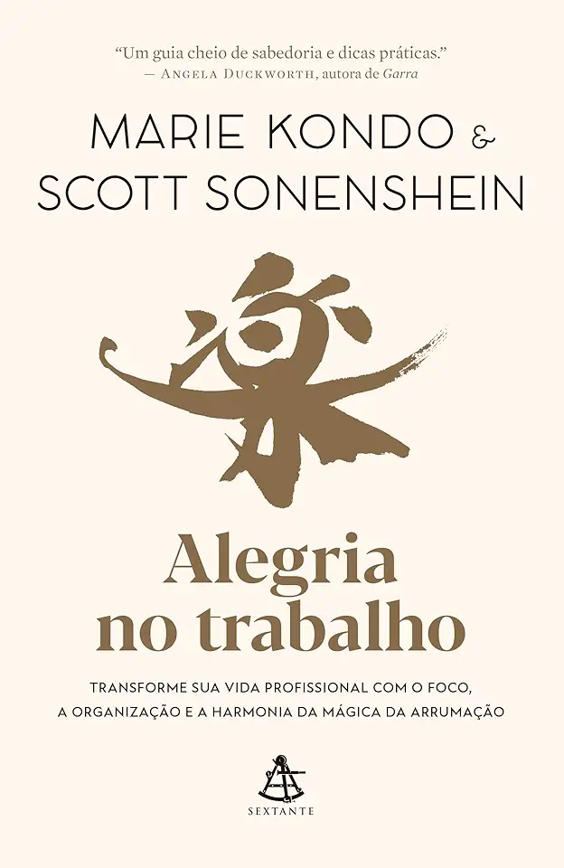 Capa do Livro Alegria No Trabalho - Kondo, Marie