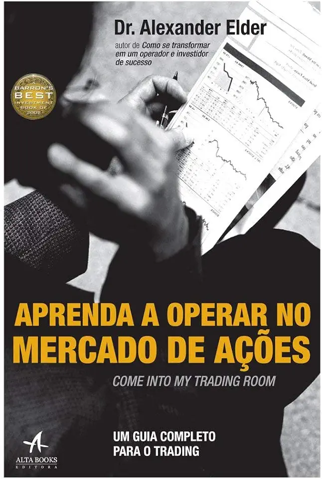 Capa do Livro Aprenda a Operar no Mercado de Ações - Alexander Elder