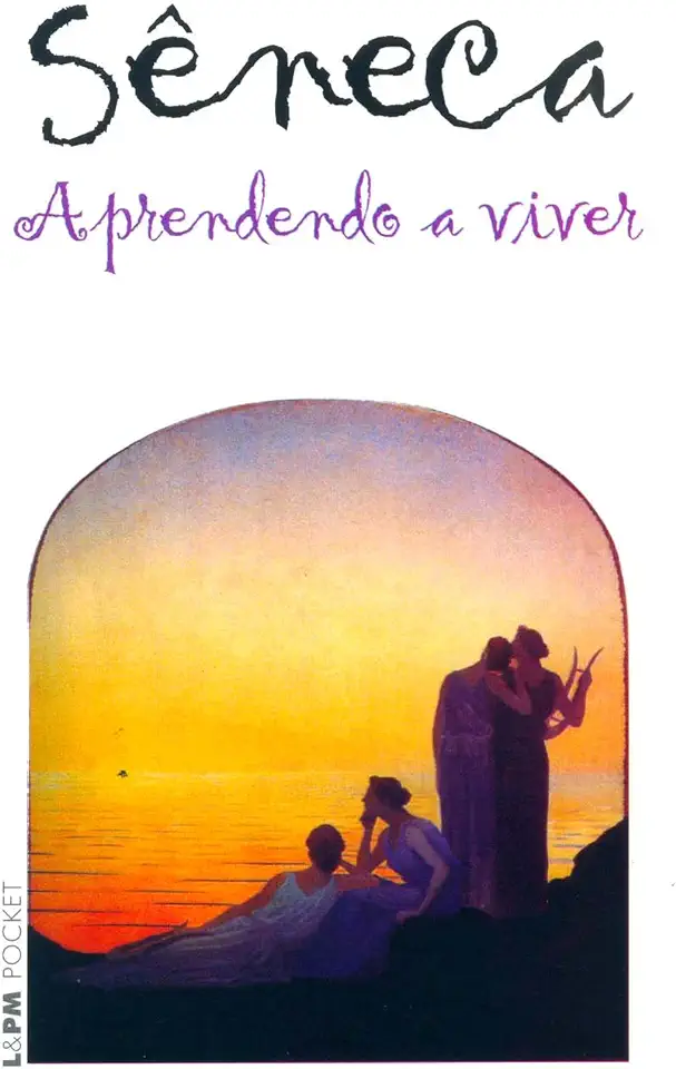 Capa do Livro Aprendendo a Viver - Sêneca