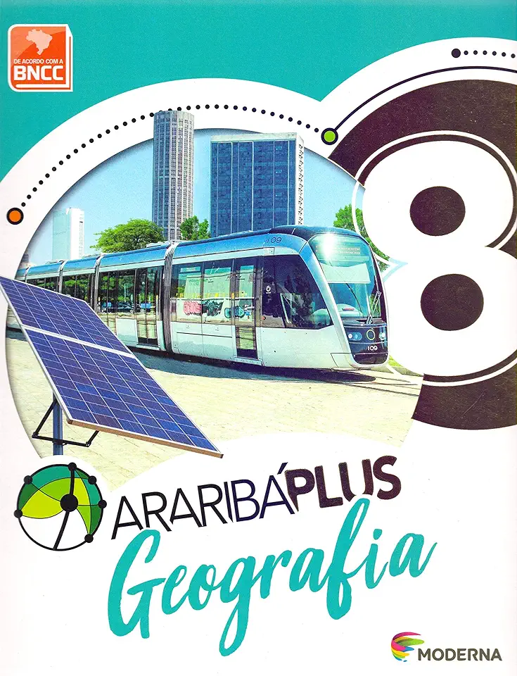 Capa do Livro Araribá Plus - Geografia - 8º Ano - Vários