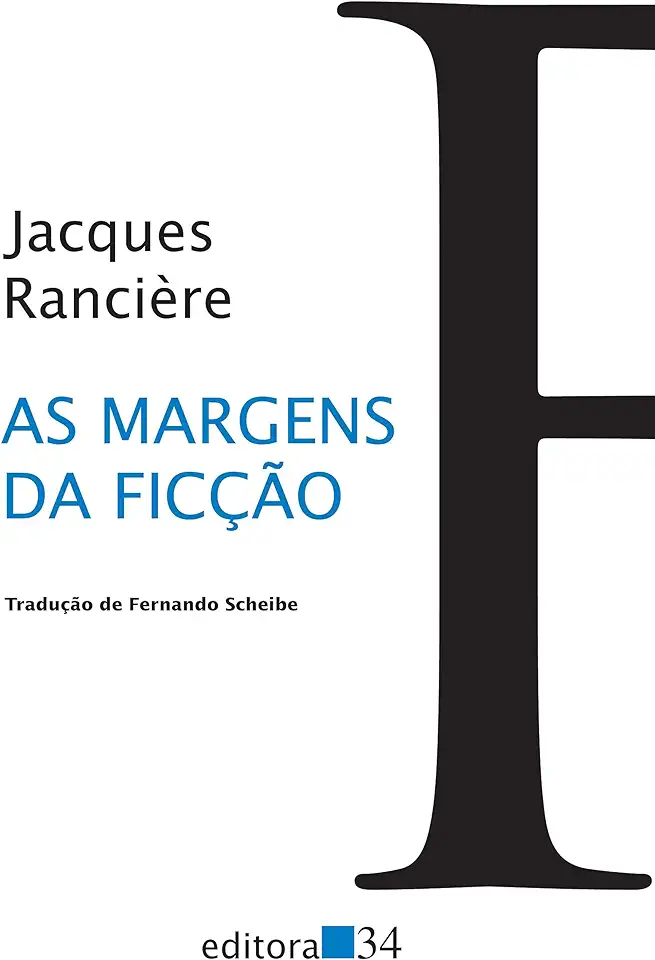 Capa do Livro As margens da ficção - Jacques Ranciere