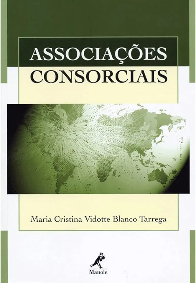 Capa do Livro Associações Consorciais - Maria Cristina Vidotte Blanco Tarrega