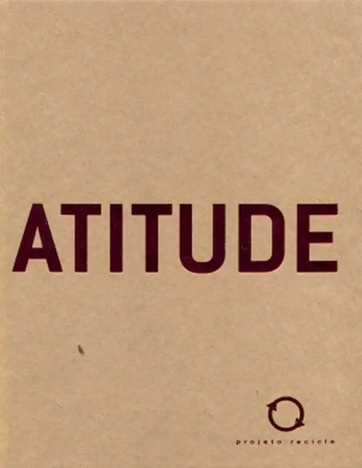 Capa do Livro Atitude - Ana Augusta Rocha