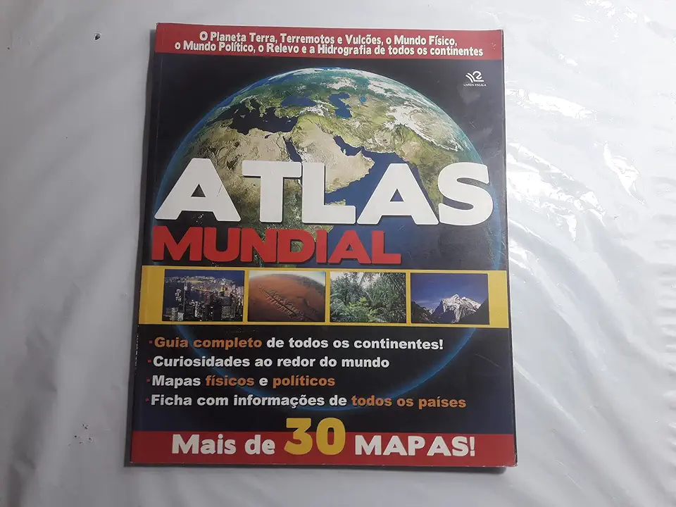 Capa do Livro Atlas Mundial - Dee Phillips