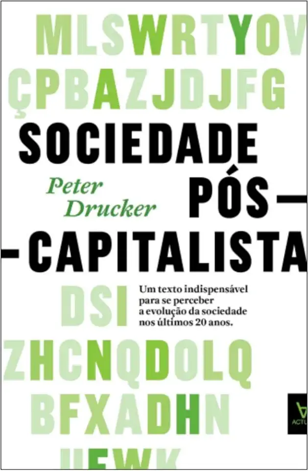 Capa do Livro Sociedade Pós-capitalista - Peter Drucker