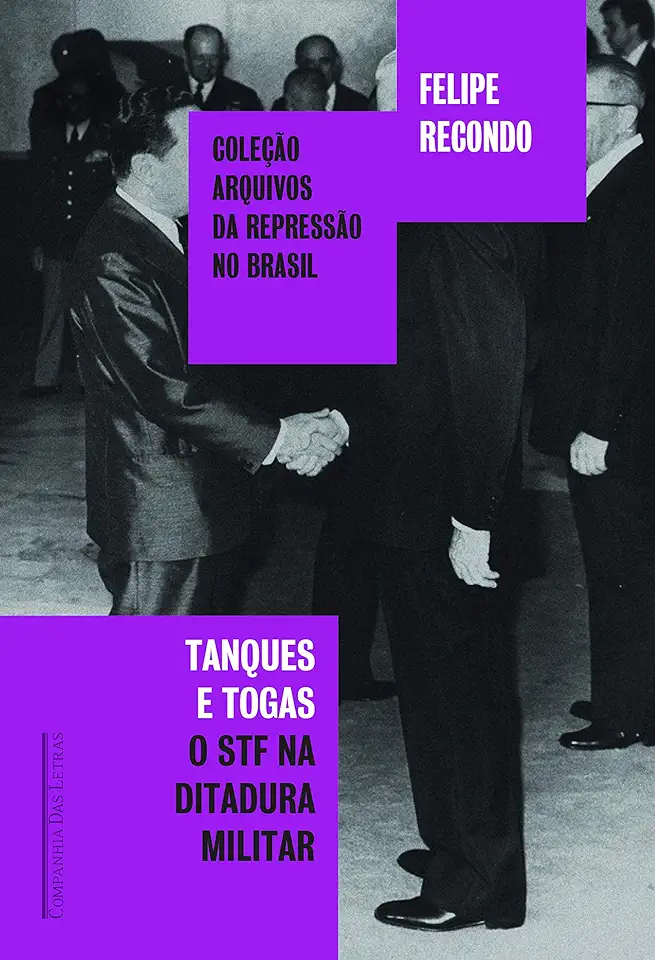 Capa do Livro Tanques e togas - Recondo, Felipe