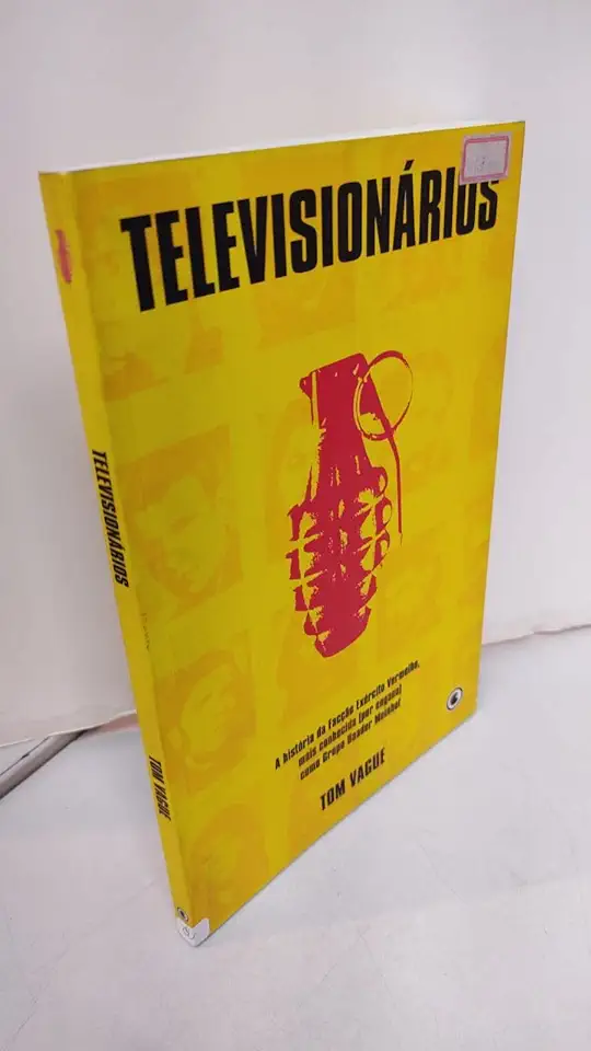 Capa do Livro Televisionários - Tom Vague