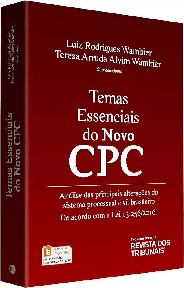 Capa do Livro Temas Essenciais do Novo Cpc - Luiz Rodrigues Wambier