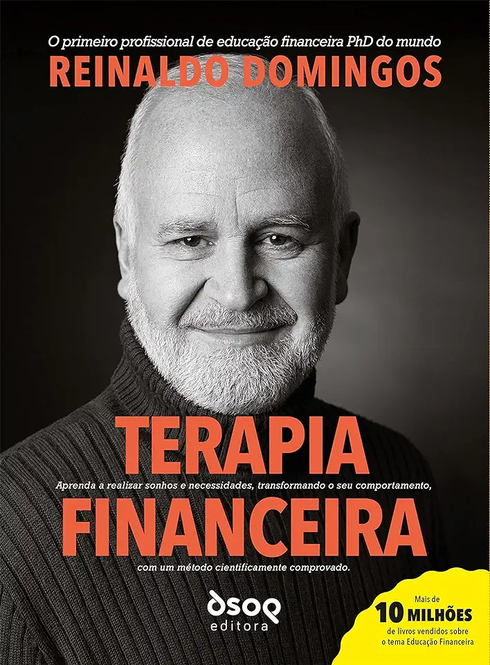 Capa do Livro Terapia Financeira - Reinaldo Domingos