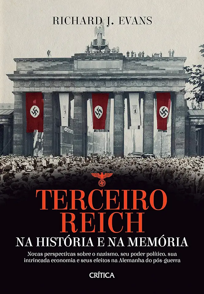 Capa do Livro Terceiro Reich na História e na Memória - Richard J. Evans