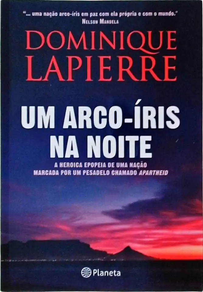 Capa do Livro Um Arco-íris na Noite - Dominique Lapierre