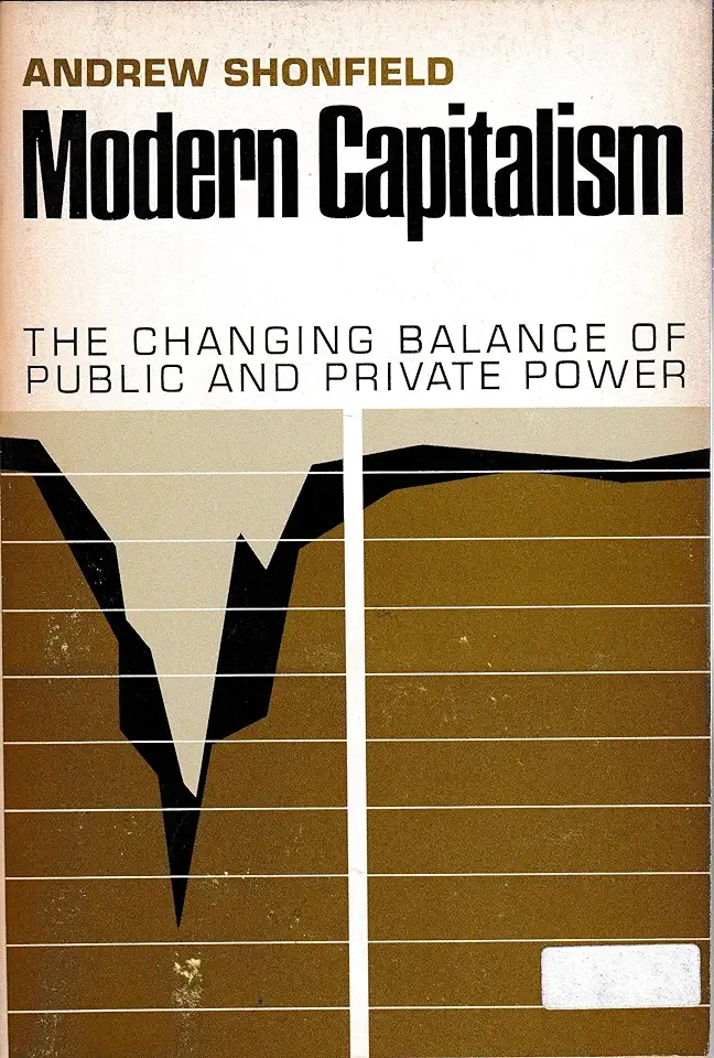 Capa do Livro Capitalismo Moderno - Andrew Shonfield