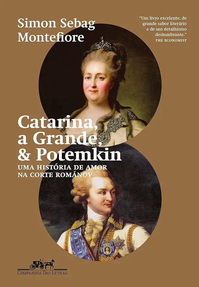 Capa do Livro Catarina, A Grande, e Potemkin - Simon Sebag Montefiore