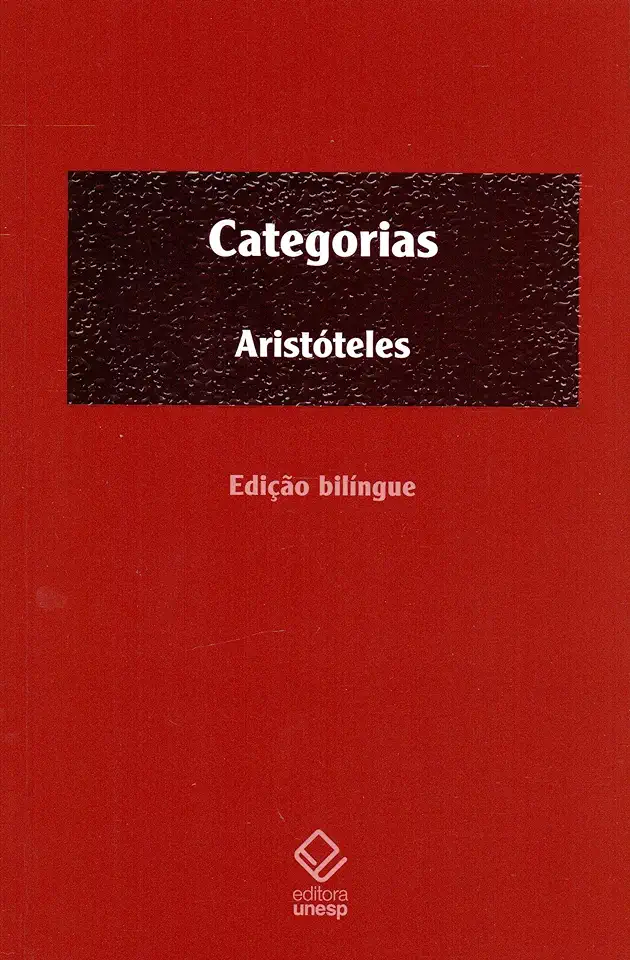 Capa do Livro Categorias - Aristóteles