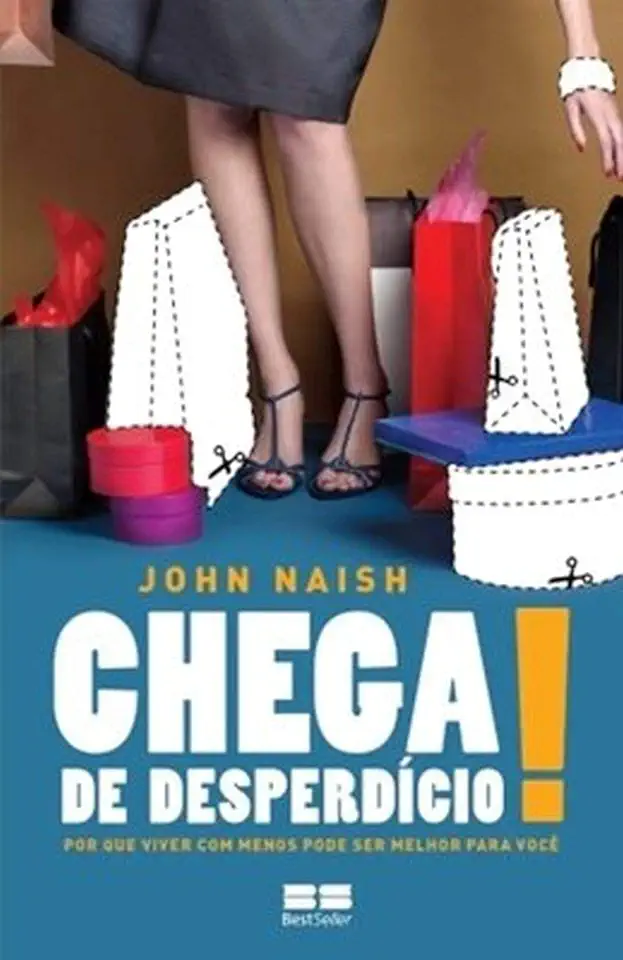 Capa do Livro Chega de Desperdício! - John Naish