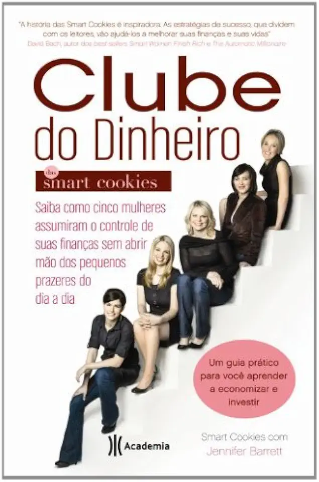 Capa do Livro Clube do Dinheiro das Smart Cookies - Jennifer Barrett